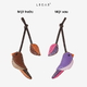 LCA0110.001	- Charm Chích Bông GH - Nâu Cam ft Tím Hồng
