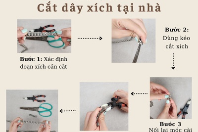HƯỚNG DẪN CẮT XÍCH TẠI NHÀ