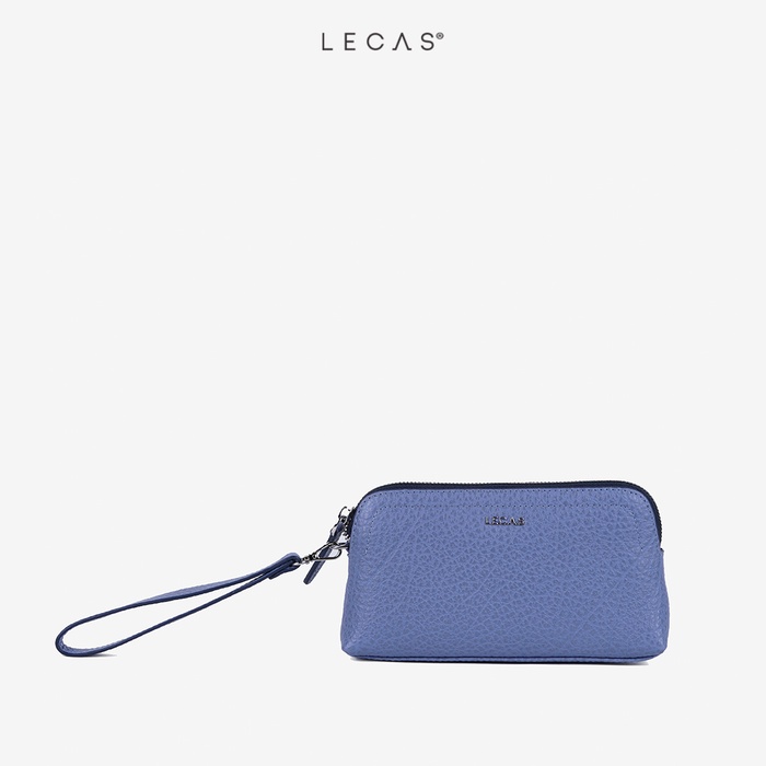 Clutch Da Mềm SON Xanh da trời vân voi 