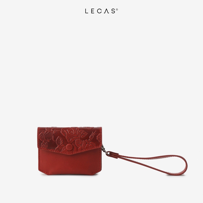 Ví Đựng Thẻ KISSY Vachetta Đỏ Đậm SP (KISSY.077) 