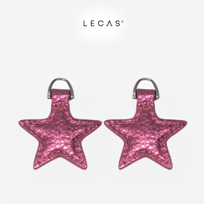 Tai khóa Puller Sao Lấp Lánh Ánh Hồng (2 chiếc) (Puller.067) 