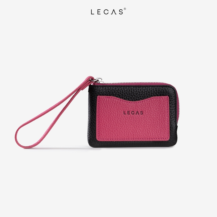 Ví Đựng Thẻ/Cầm Tay C Nhỏ  Đen Ft Hồng (CNHO.121) 