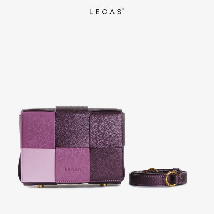 Túi Đeo Chéo BOTT180 Tím 3 Tone (BOTT180.AG.005) 