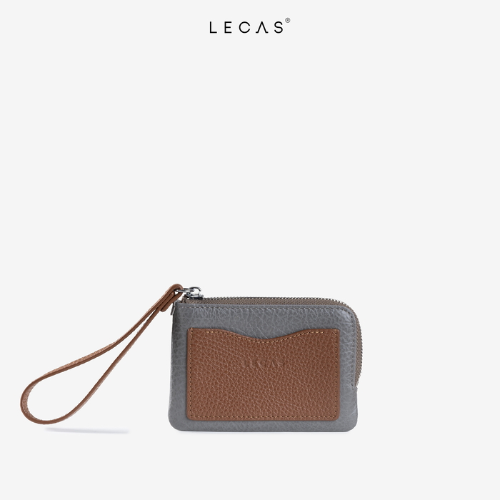 Ví Đựng Thẻ/Cầm Tay C Nhỏ  Xám Vân Voi (CNHO.139) 