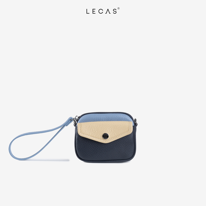 Ví NÚNG NÍNH Xanh Than ft Vàng Kem (Nungninh.029) 