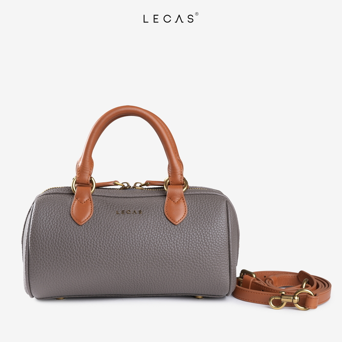 Túi Trống/Đeo chéo NHỎ CHỊ Xám ft Cam Mộc (NHOCHI.AG.008) 