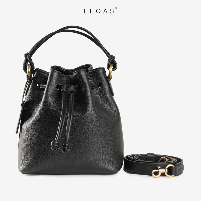 Túi Bucket CÚC Đen Hạt (CUC.AG.029) 