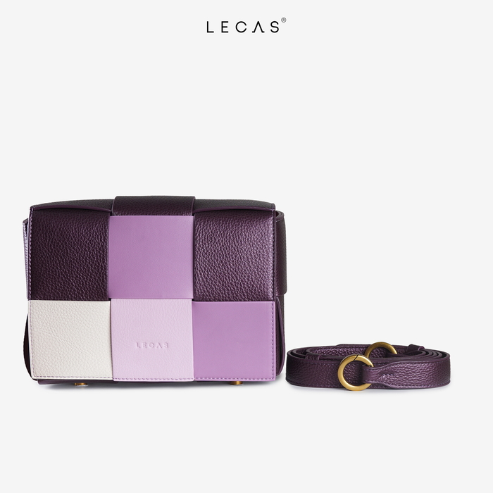 Túi Đeo Chéo BOTT210 Tím 3 Tone SP (Bott210.AG.016) 