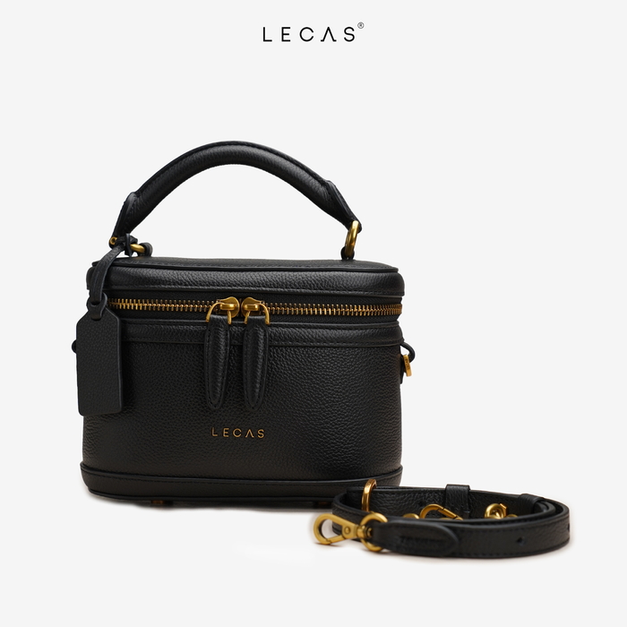 Túi xách tay/đeo chéo XÍU CHỊ Đen Hạt SP #2 (XiuChi.AG.019) 