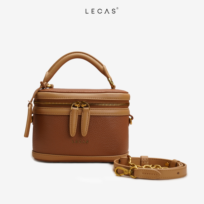 Túi xách tay/đeo chéo XÍU CHỊ Nâu Caramen SP (XiuChi.AG.023) 