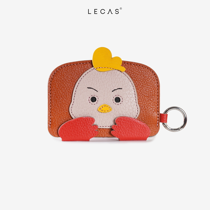 Ví 12 CON GIÁP Dậu  Đỏ Cam (Lecycle.027) 