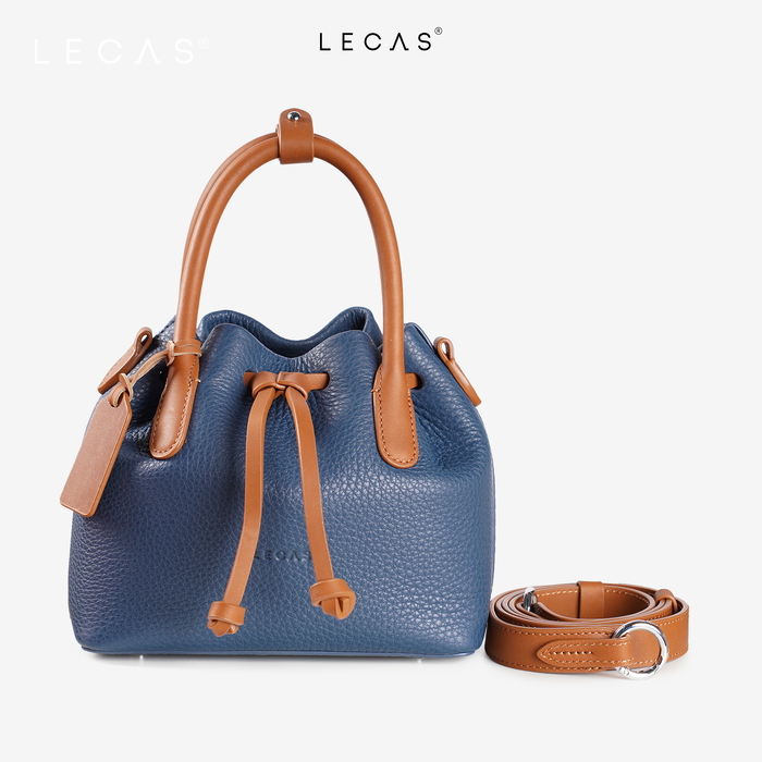 Túi Bucket CÚC NHÍ Xanh Than ft Nâu (CUCNHI.010) 