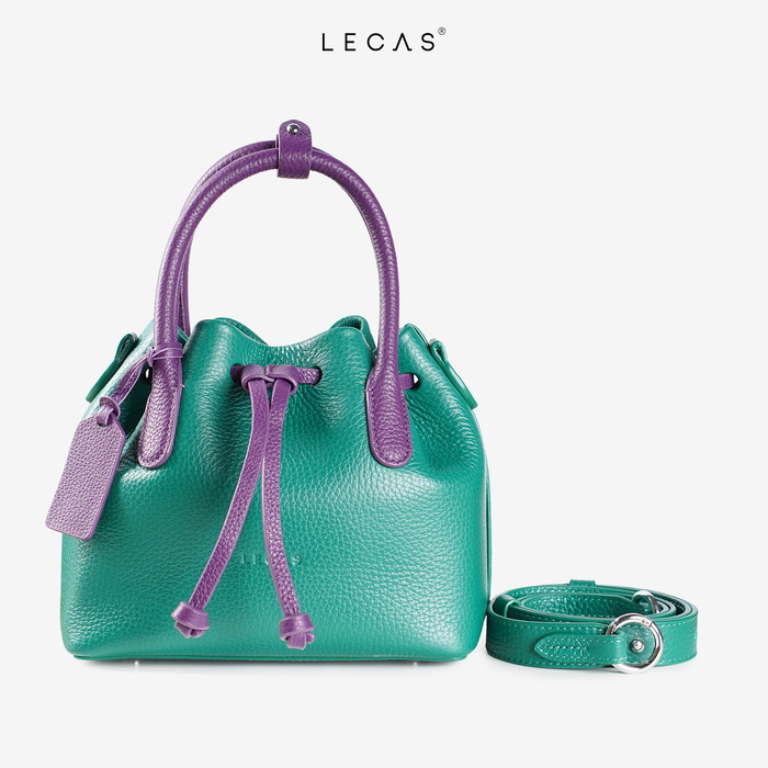 Túi Bucket CÚC NHÍ Xanh Hami ft Tím Violet GH1.SP (	CUCNHI.007) 