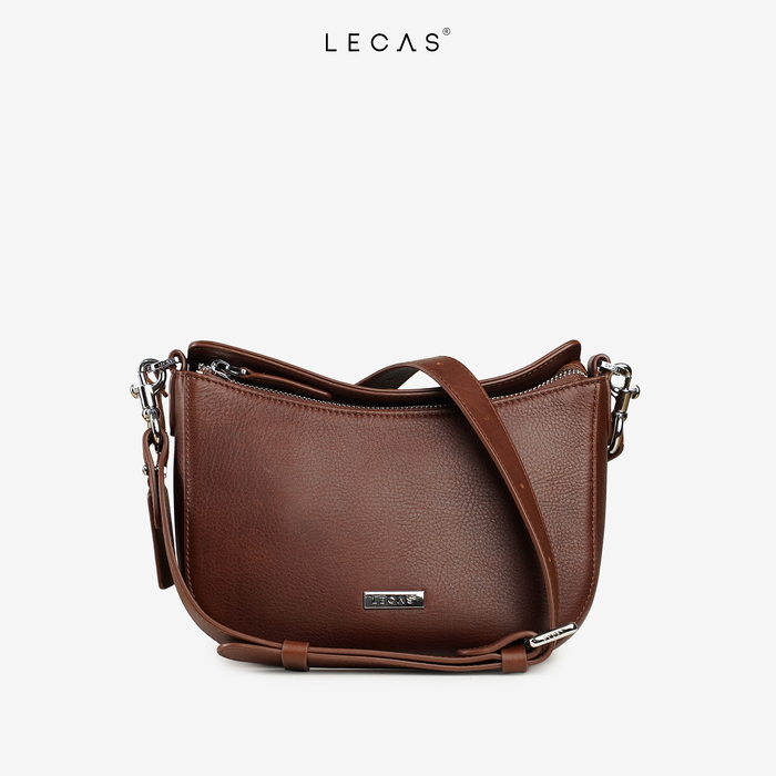 Túi Đeo Chéo PONY EM Nâu Mộc Đậm SP (Ponyem.071) 