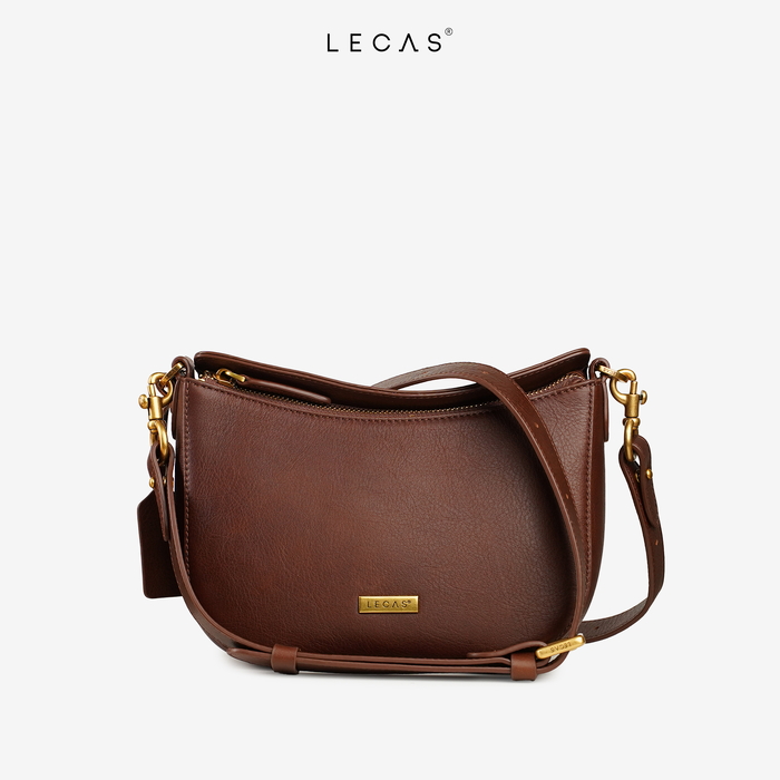 Túi Đeo Chéo PONY EM Nâu Mộc Đậm SP (Ponyem.AG.069) 