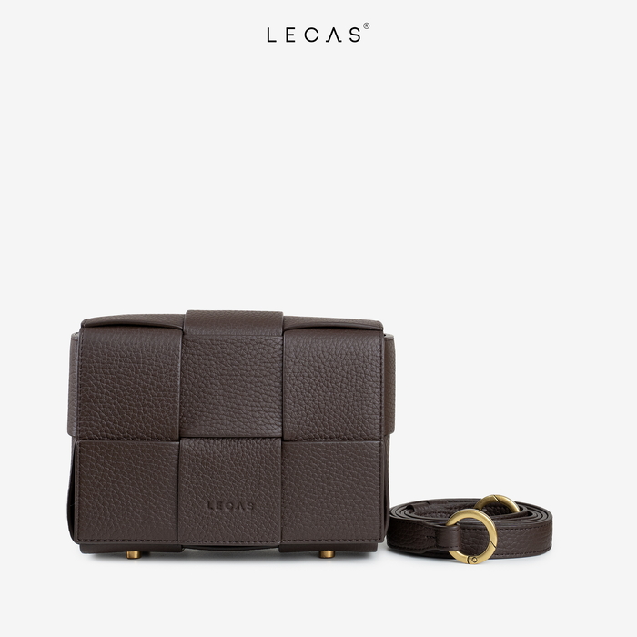 Túi Đeo Chéo BOTT180 Nâu Choco (Không May Nan) SP (BOTT180.AG.021) 