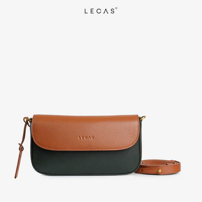 Túi BỒNG BÔNG Xanh Rêu Đậm Ft Cam Đất (BONGBONG.AG.006) 