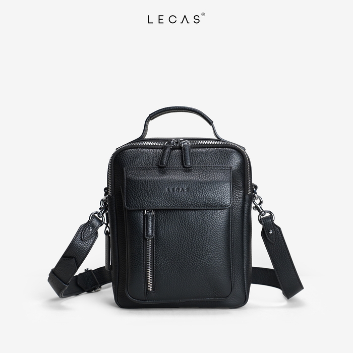 Túi đeo chéo LUCAS Đen Hạt (LUCAS.008) 