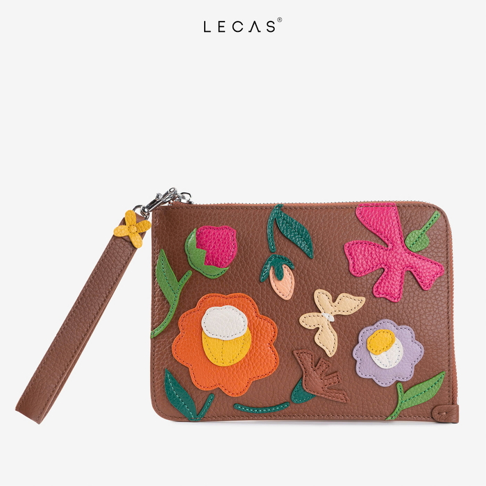 BST ĐỒNG NỘI Cầu Vồng Rực Rỡ - Nâu Tây (ClutchĐongNoi.002) 