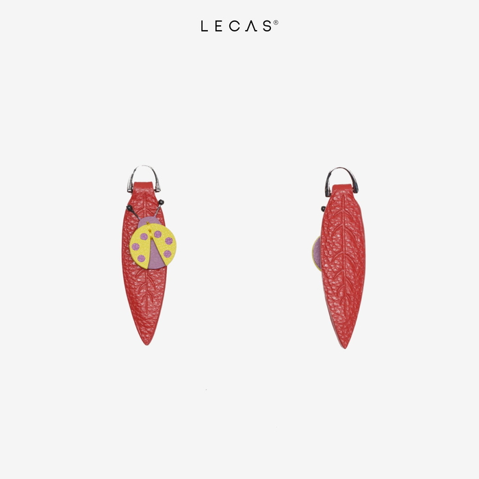 Tai khóa LÁ LÀNH Lá Lành Bọ GH - Đỏ Tím - KL (LCA0098.KL.005) 