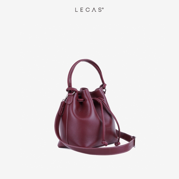 Túi Bucket CÚC Đỏ Bordeux 