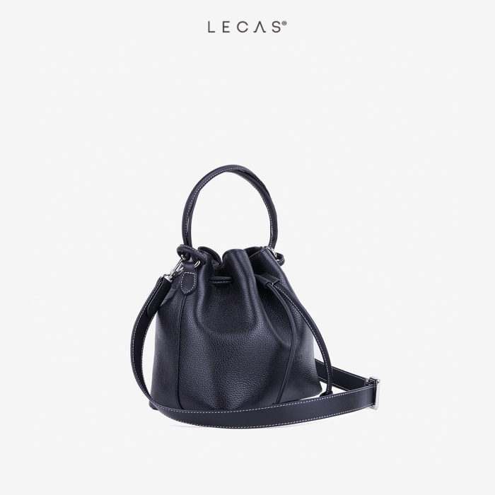 Túi Bucket CÚC Đen Hạt ft Đen Trơn 