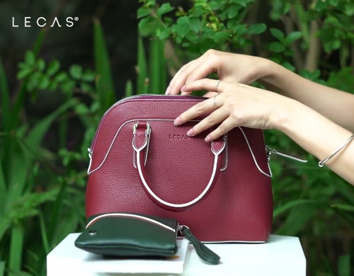 LECAS Leather Bag/Clutch/Wallet | Túi Hến Xách Tay/Đeo Chéo MIN | Túi/Ví Da Thương Hiệu Việt