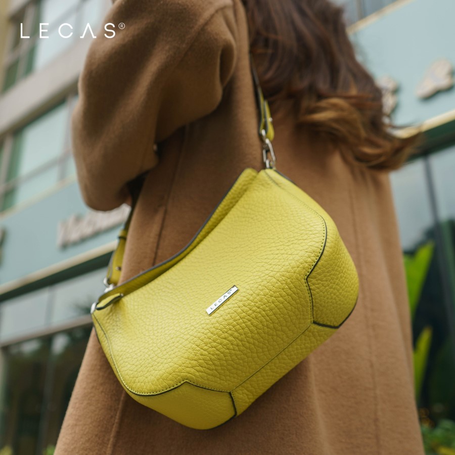 Túi Đeo Chéo PONY EM màu Vàng Hoàng Yến