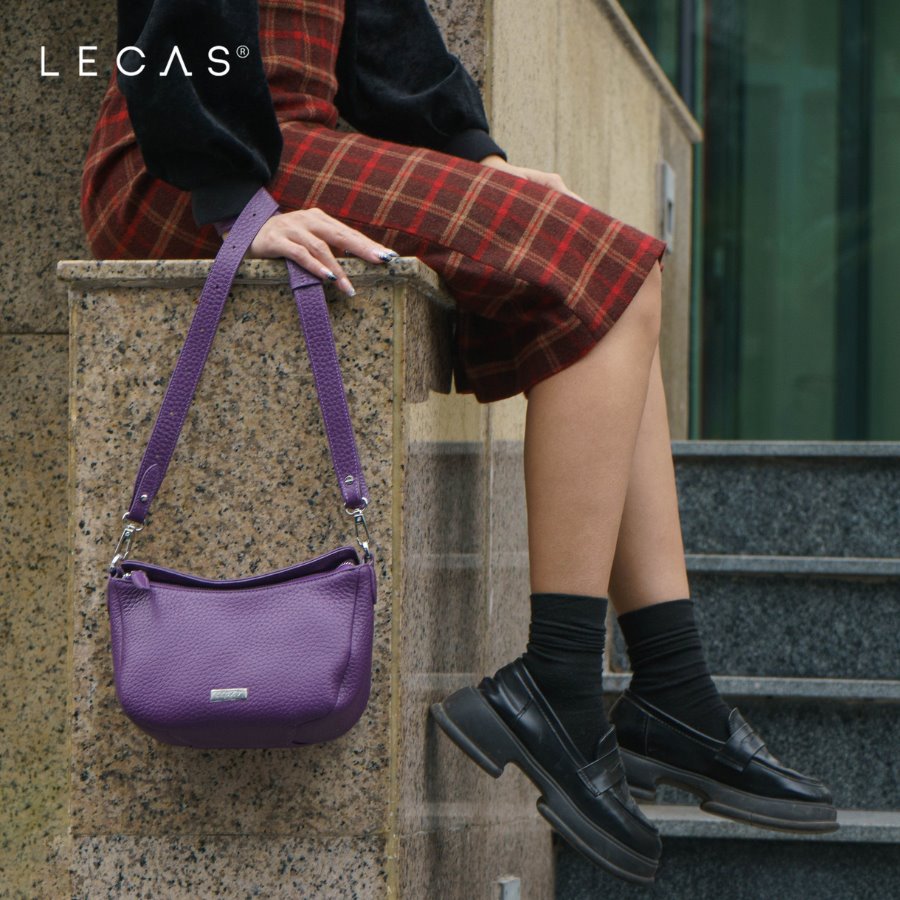 Túi Đeo Chéo PONY EM màu Tím Ultra Violet