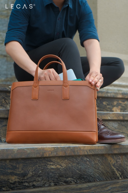 Cặp Laptop BARRETT Màu Nâu Mộc