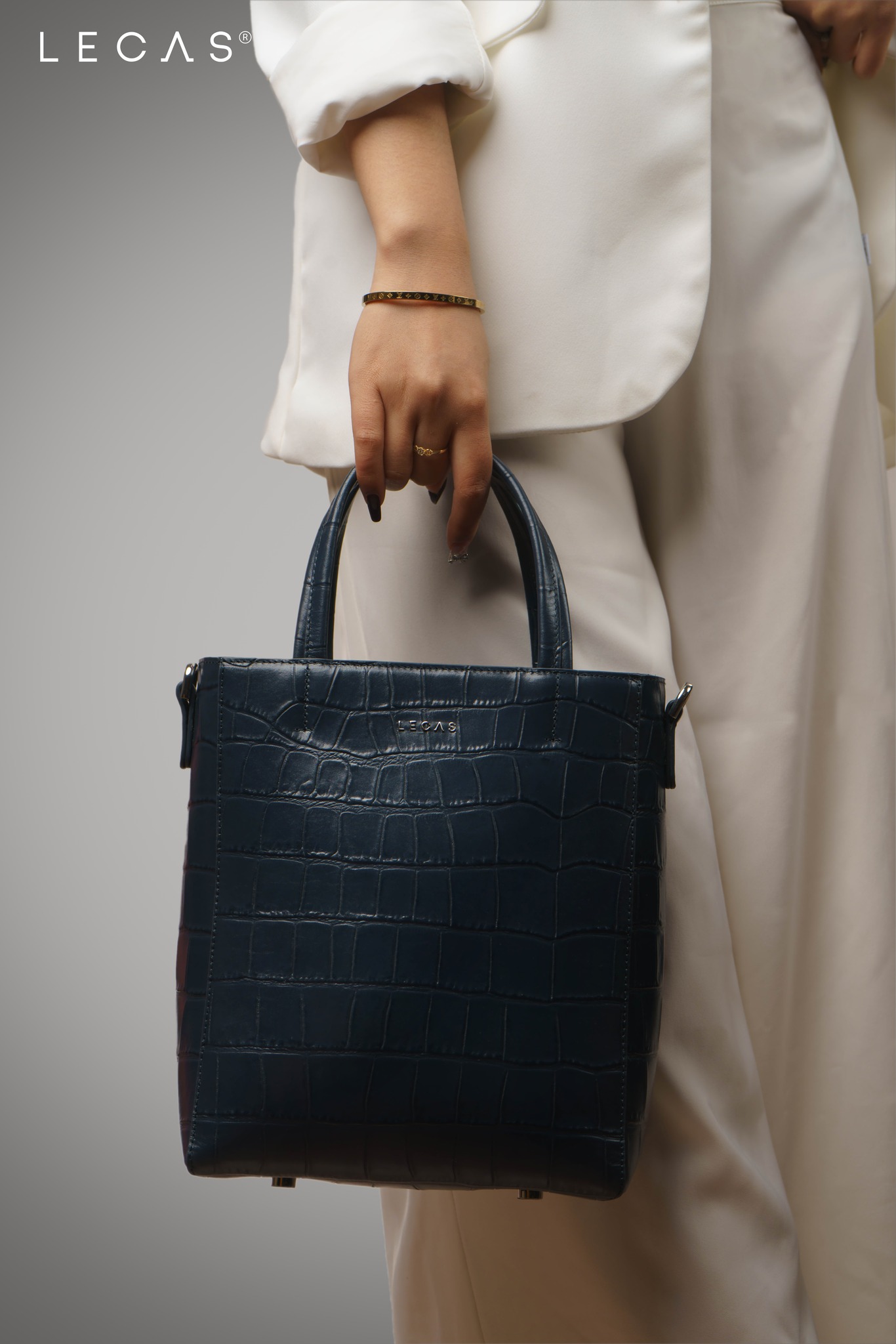 Túi Xách Tay/Đeo Chéo TOOT với chất da dập vân cá sấu sang trọng