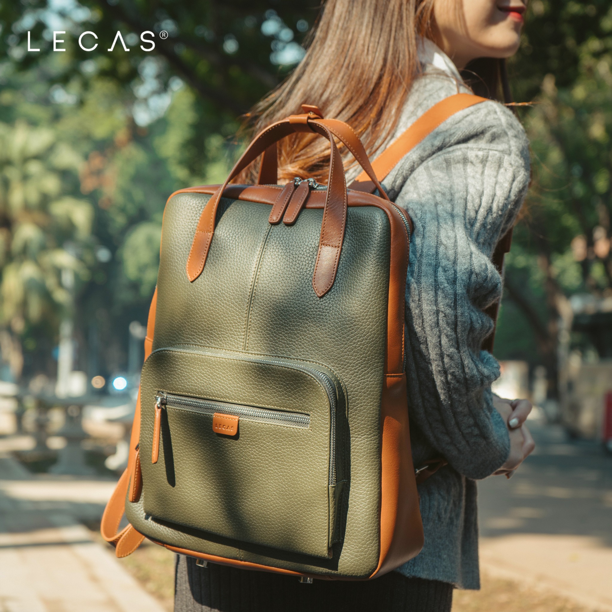 1881 phối xanh olive - nâu nổi bật