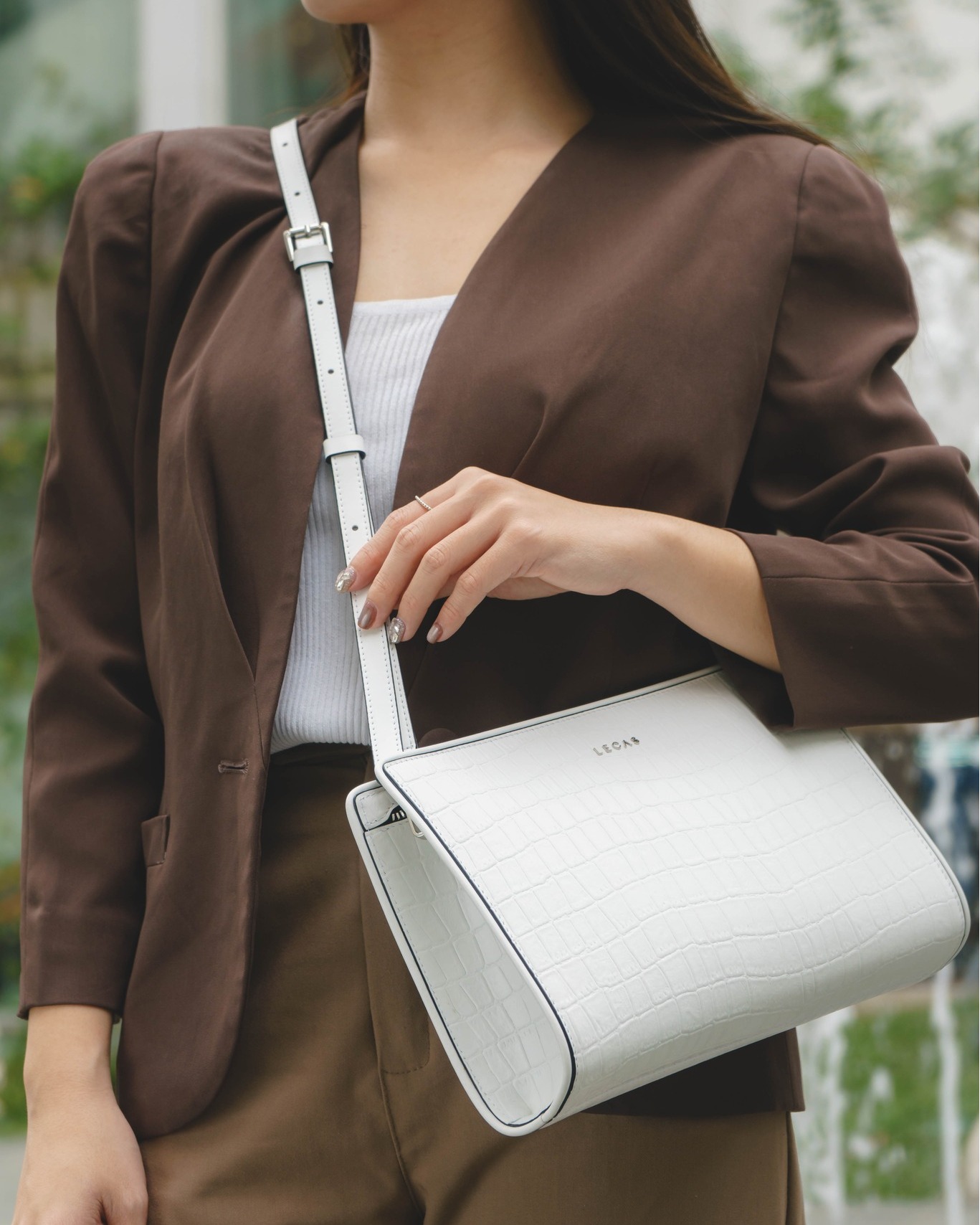 Túi Đeo Chéo/Xách Tay LIZ thiết kế dây đeo linh hoạt