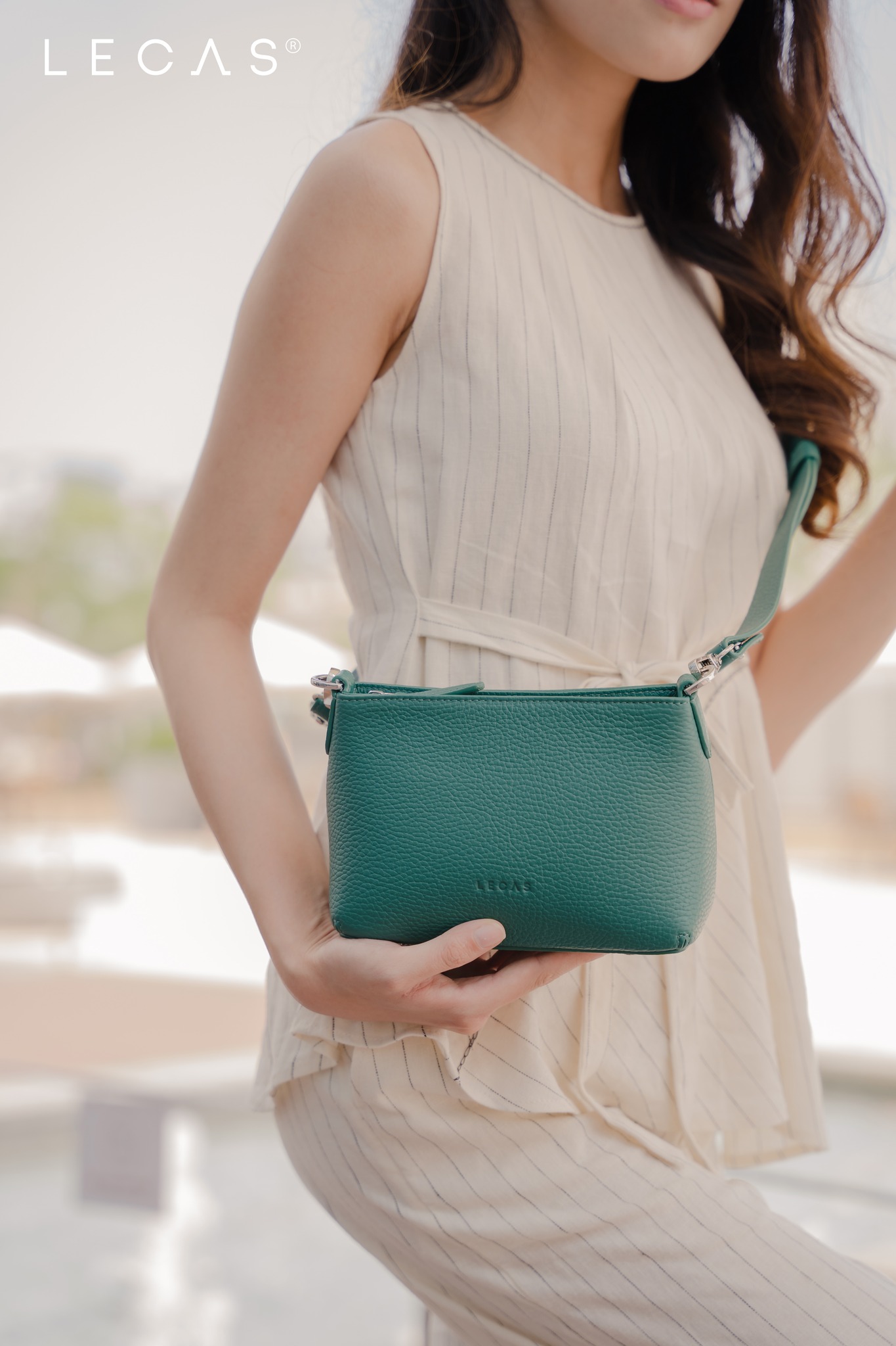 Túi Đeo Chéo JAY ÚTMàu Xanh Forest