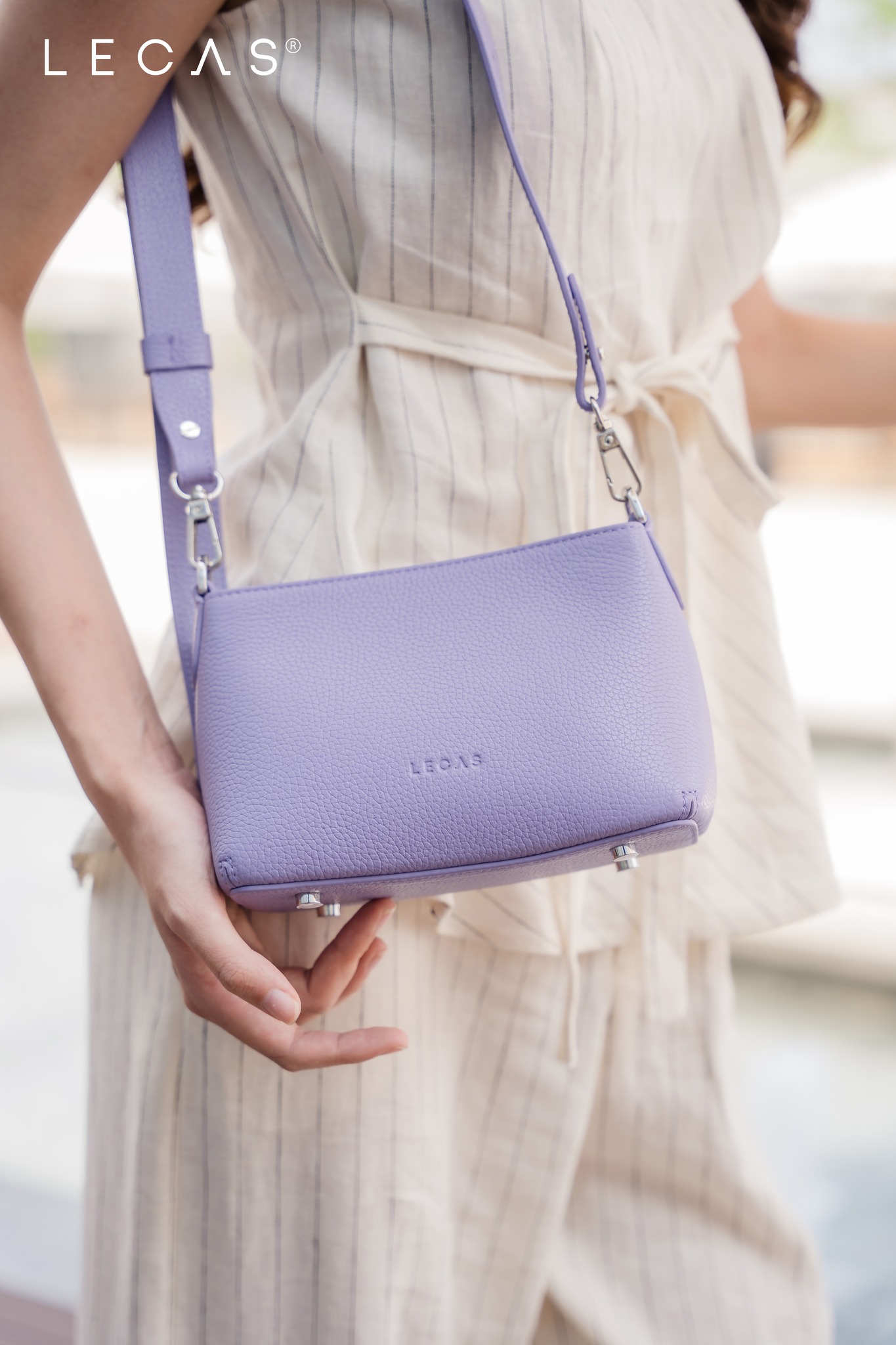 Túi Đeo Chéo JAY ÚT Tím Very Peri