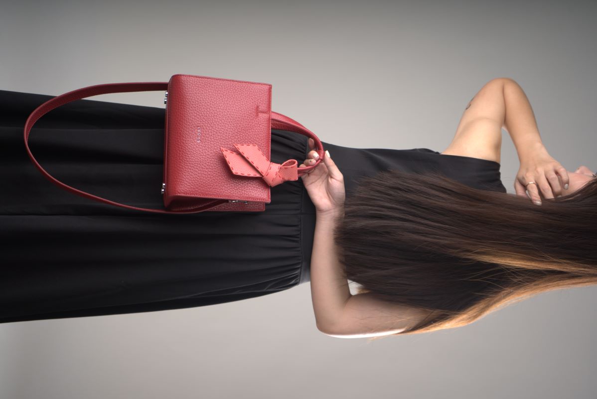 Túi Xách Tay/Đeo Vai DUDU S đỏ điệu đà, nổi bật